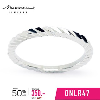 Memorine Jewelry แหวนเงินแท้ 925  : ONLR47