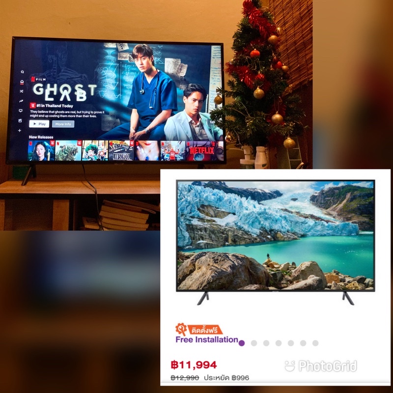 sumsung smart tv 43 นิ้ว(smart tv,4K)