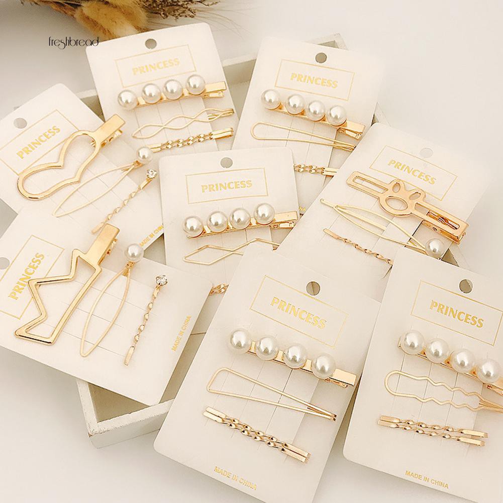 Beads Jewelry Making Vintage Style Wedding Princess Hair Clips