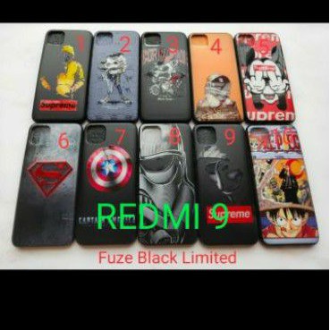 XIAOMI REDMI 9 softcase image / ซิลิโคน / ยาง MANTUL DERAH