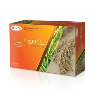 Rice germ oil maxx life 30 แคปซูล (17338)