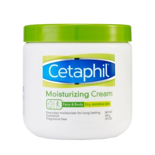 Cetaphil Moisturizing Cream เซตาฟิล มอยส์เจอไรซิ่งครีม 453 กรัม แถม cleanser!