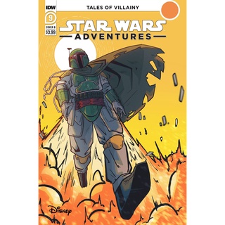 Star WARS ADVENTURES (2021) 9 CVR B DEVAUN DOWDY! Boba FETT!