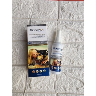 ไมโครซินเอเอช สเปรย์MicrocynAH Wound&amp;Skin Care Spray  59 ml.