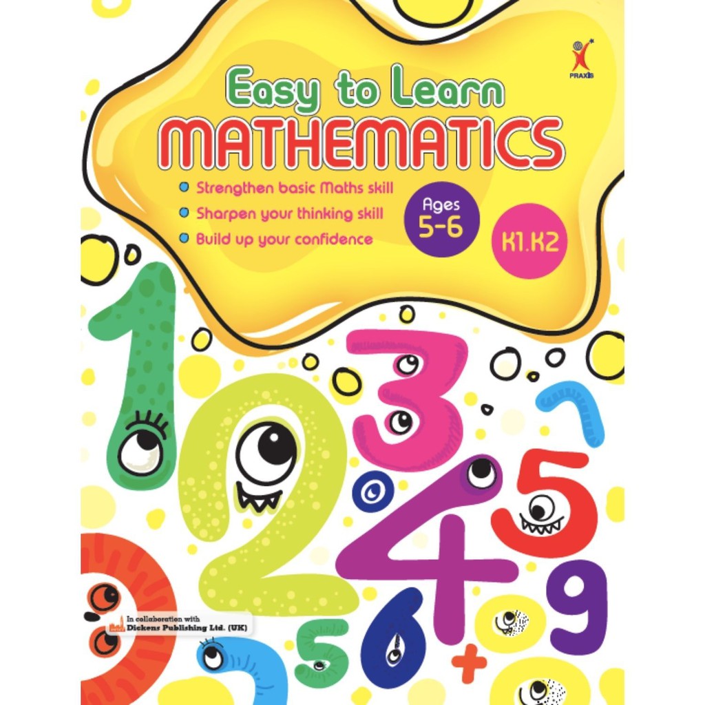 หนังสือเด็ก แบบฝึกหัด Easy to Learn Mathematics แบบฝึกหัดเตรียมสอบเข้า ป.1 Pelangithai