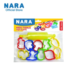 NARA Kids Tools แม่พิมพ์พลาสติก สำหรับดินน้ำมัน ดินเบา แป้งโดว์ โฟมปั้น ดินปั้นทุกชนิด (เลือกชุด)