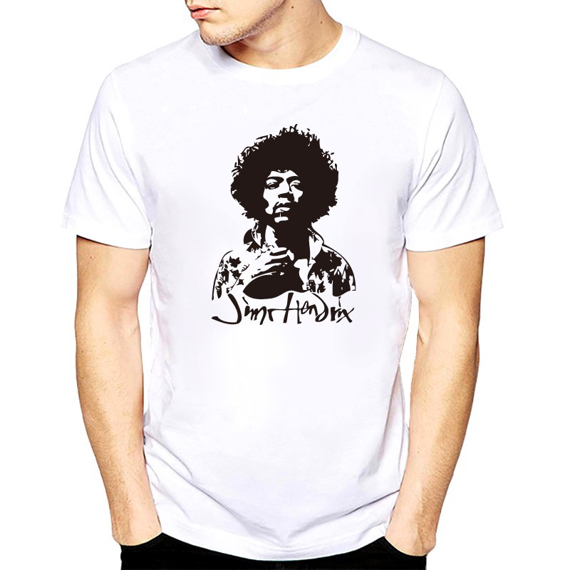 ผู้ชายเสื้อยืด T Shirt Jimi Hendrix Men T Shirt ชายคนใหม่ Tee ผู้ใหญ่ Xxxl Tops Great เสื้อ Tote ปกต