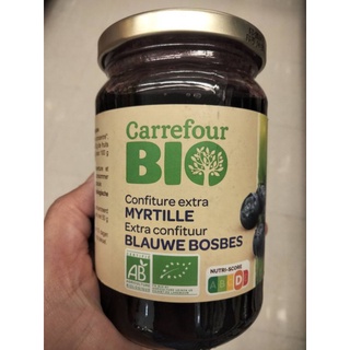 Carrefour Confiture Myrtille แยมบลูเบอร์รี่ 360กรัม  ราคาพิเศษ 