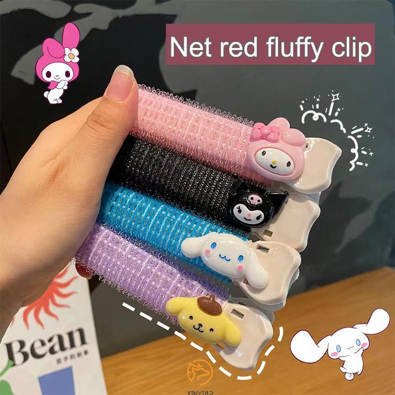 🔥XINYIA2🔥Sanrio Yugui Dog Fluffer Kulomi Bangs Curler Fluffer ไร้รอยต่อขี้เกียจเมจิกจัดแต่งทรงผมดัดผมเครื่องมือกิ๊บติดผมอุปกรณ์เสริม