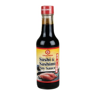 คิคโคแมน ซอสถั่วเหลือง สำหรับซูชิและซาชิมิ 250 มล. - Sushi and Sashimi Soy Sauce 250ml Kikkoman brand