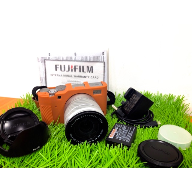 💥ขายแล้ว💥 Fuji XA10 มือสอง สภาพภายนอก 99% สีสวยมาก ‼️เทียบเท่าของมือ 1 (ไม่มีรอยขีดขวนถลอก)