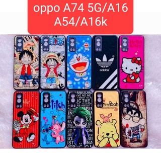 เคสมือถือ ลายการ์ตูน oppo A74 / oppo A54/oppo A16/oppo A16k