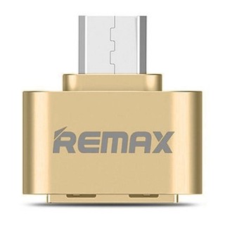 Remax OTG Adapter RA-OTG USB (สีทอง)