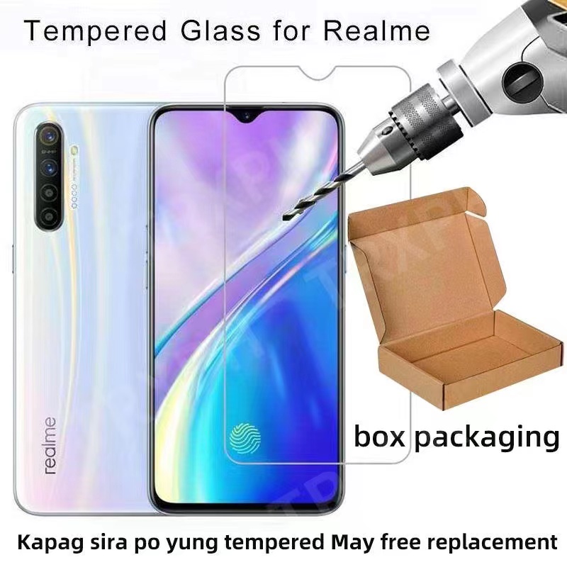 กระจกนิรภัย HBAL สําหรับ Realme C15 C11 5 5i 6i C12 C2 C3 C11 C17 C21Y C25 3 6i 8 XT 5i Ci Realme 3P