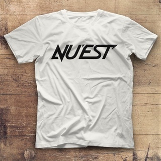 เสื้อยืดผู้ชาย Gildan เสื้อท็อป NuEst K Pop สีขาว สําหรับทุกเพศ S-5XL