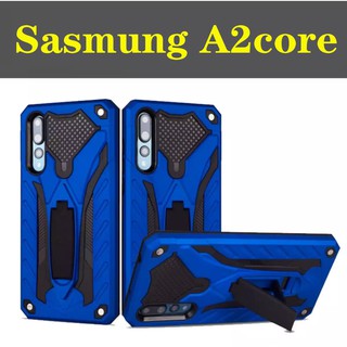 Case Samsung Galaxy A2Core เคสซัมซุง เคสหุ่นยนต์ Robot case เคสไฮบริด มีขาตั้ง เคสกันกระแทก TPU CASE สินค้าส่งจากไทย