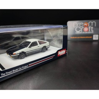 HOBBYJAPAN 1/64 Toyota SPRINTER TORENO GT APEX AE86 Customized Carbon BonnetHigh Flash Two Tone (โมเดล Model DreamCraft)