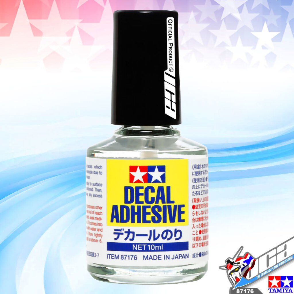 TAMIYA 87176 DECAL ADHESIVE 10ML FOR HOBBY WATER DECAL STICKER น้ำยา