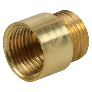 Joints REDUCING HEXAGON BRASS SOCKET CITY 1/2"X15MM Pipe fitting Water supply system ข้อต่อ ข้อต่อหกเหลี่ยมในทองเหลือง C