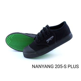 Nanyang 205-S plus รองเท้านักเรียนแบบผูกเชือกนันยาง แจกโค้ดลดหน้าร้านค่ะ​