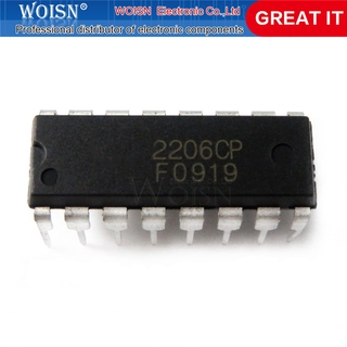 1pcs/lot XR2206CP XR-2206 XR2206 DIP-16 Monolithic Function Generator IC In Stock