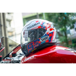 หมวกกันน็อค SHOEI Z7 INDY MARQUEZ POWER UP