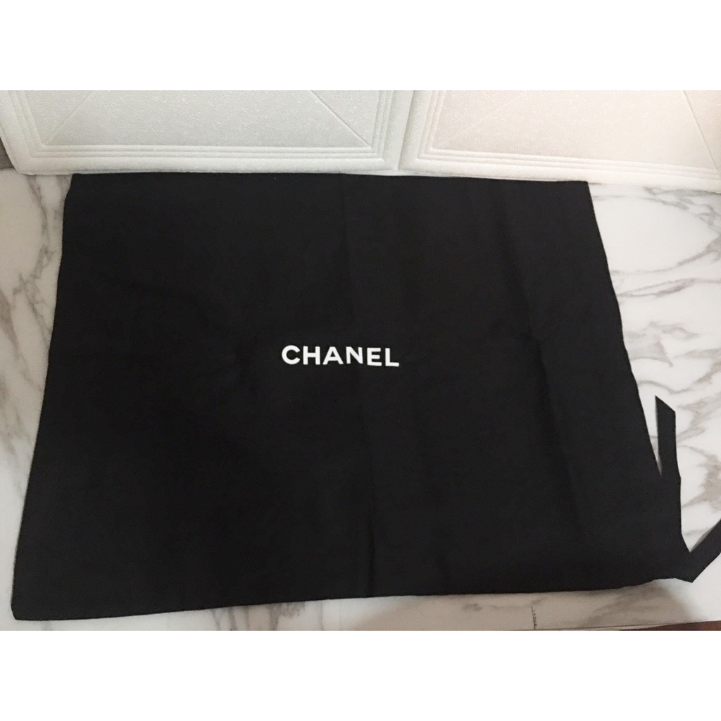ถุงผ้า Chanel ชาแนล แท้ 14x 11 นิ้ว หูริบบิ้น ใส่ Boy10”