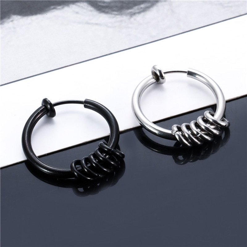 Our XX K Clip ต่างหูหนีบ วัสดุไทเทเนียมเกรดเครื่องมือแพทย์ (C019-C020)