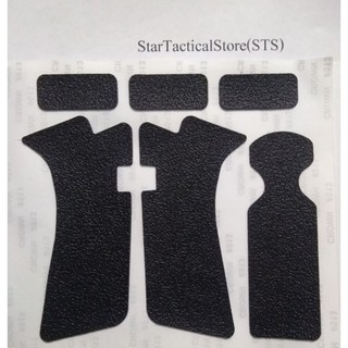 Grip Tape For Glock17,19,26 สติ๊กเกอร์กันลื่นด้ามกล็อค เทปกันลื่น เทปพันด้ามยางกันลื่นสำหรับ Glock กล็อค กล็อก  glock 26