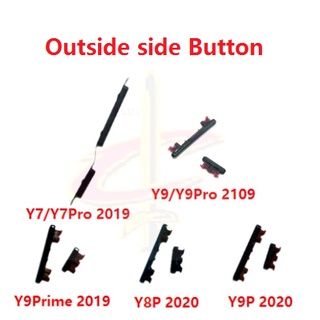 ปุ่มสวิตช์นอก ปุ่มเปิดปิด ปุ่มเปิดเสียง สําหรับ Huawei Y6 Y7 Y9 prime Pro 2019 Y6S Y9S Y6P Y7P Y8P 2020