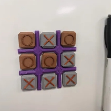 แม่เหล็กติดตู้เย็น Tic Tac Toe