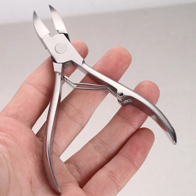 กรรไกรตัดเล็บปลายโค้งสแตนเลส กรรไกรตัดเล็บขบ กรรไกรตัดหนัง ปลายโค้ง Eagle Tip [สินค้าเกรดA อย่างดี] ราคา ถูกที่สุด ดีลบีเคเค แกลเลอรีภาพที่ 5