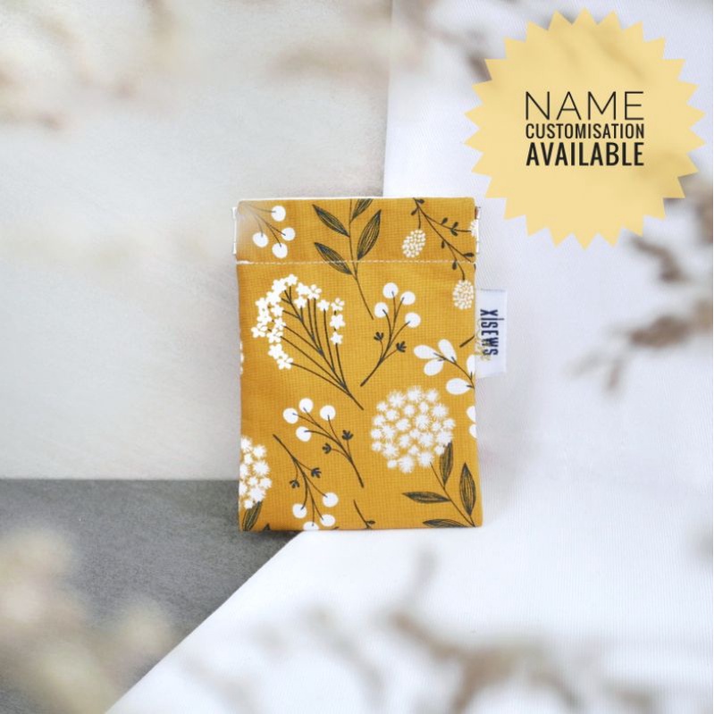 Edna Snap Pouch Handmade Pouch Card Holder