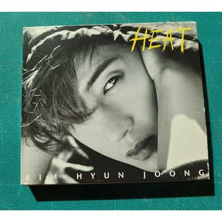 อัลบั้ม เปล่า ญี่ปุ่น Kim Hyun Joong - HEAT Japanese Album เวอร์ Limited แกะแล้ว ไม่มีการ์ด พร้อมส่ง Kpop CD DVD SS501
