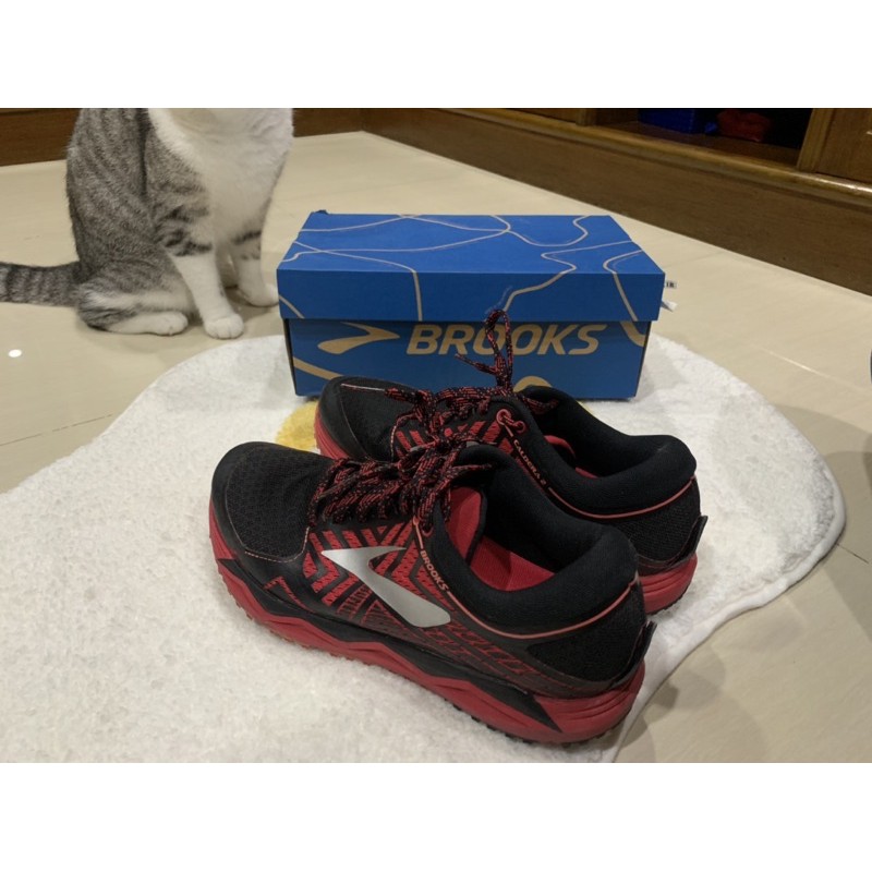 [มือสองสภาพดี90%) รองเท้า BROOKS W.CALDERA 2 Size 9.5 US (26.5cm) วิ่งเทรล/เดินป่า/รองเท้าผู้หญิง