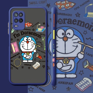 เคสมือถือ แบบแข็ง ลายโดเรม่อน กันกระแทก สําหรับ Realme 8 5G 8s 5G Q3i V13 5G Narzo 30 50 5G Q3 8i