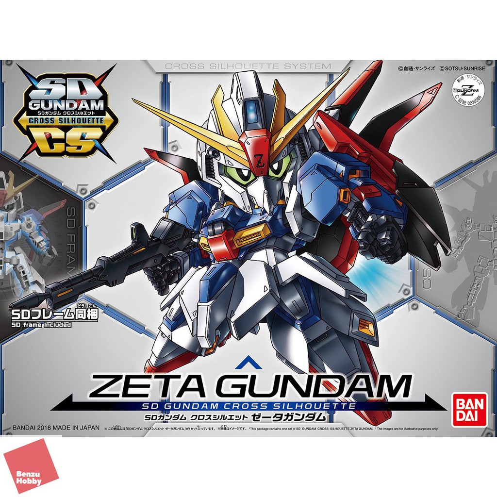 SD GUNDAM CROSS SILHOUETTE ZETA GUNDAM SDCS