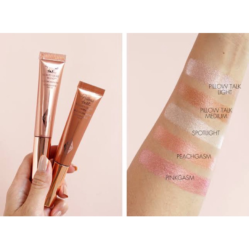 beauty light wand swatches