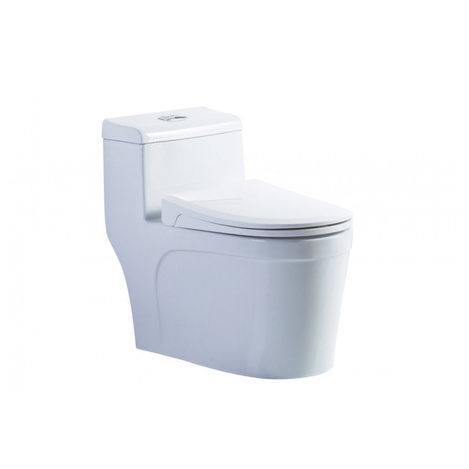 GlobalHouse Verno สุขภัณฑ์ชิ้นเดียว แบบกดบน  รุ่น รอคโค VN-2186 สินค้าของแท้คุณภาพดี