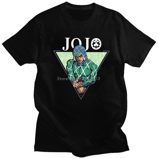 T-ShirtCool Jojo Bizarre Adventure Tshirt For Men Short Sleeves Manga Top Guido Mista Tee Shirts S-5XL