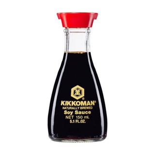 คิคโคแมน ซอสถั่วเหลือง สูตรออริจินัล 150 มล. - Original Kikkoman Soy Sauce 150ml