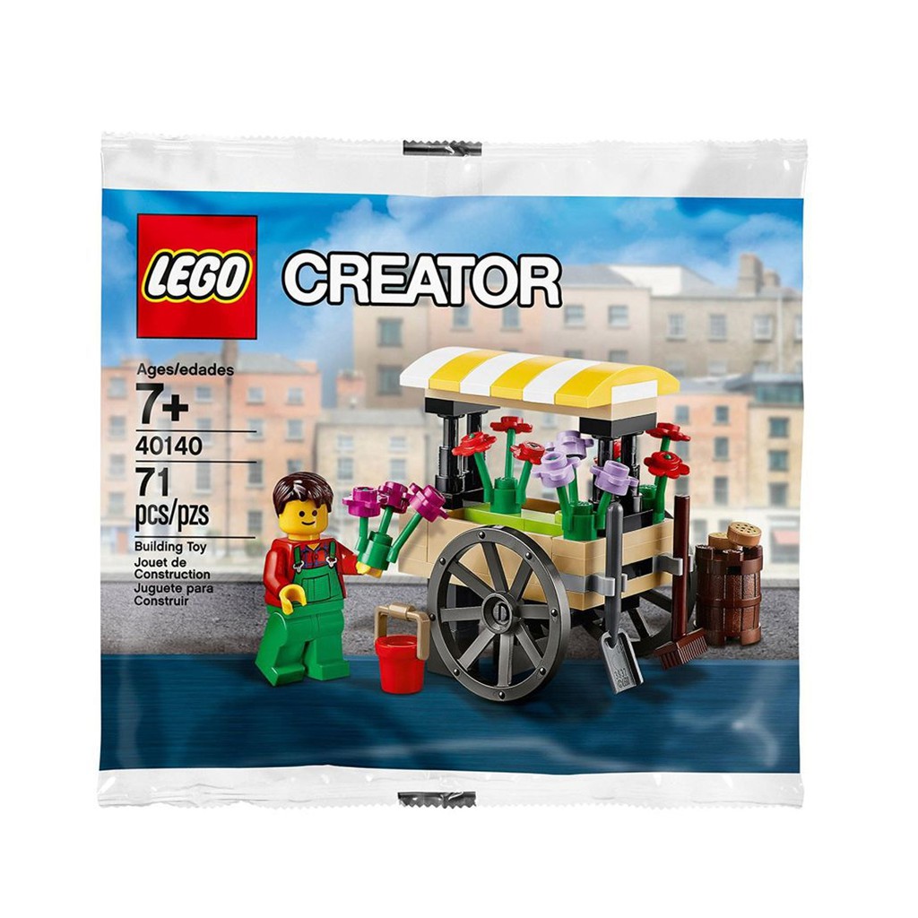 40140 : LEGO Creator Flower Cart Polybag (ซองยับเล็กน้อย)