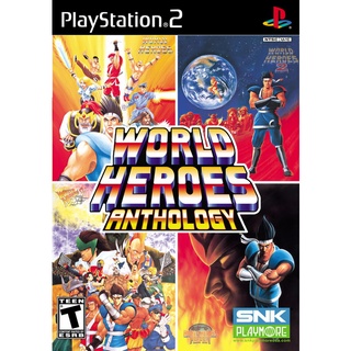 World Heroes Anthology แผ่นเกมส์ ps2