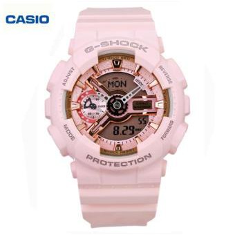 Casio นาฬิกาคาสิโอของแท้กันน้ำ BABY-G GMA-S110MP-4A1 GSHOCK นาฬิกากีฬา นาฬิกาข้อมือสุภาพสตรี แท้ +