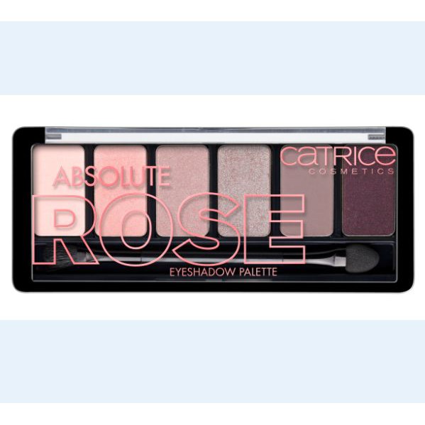 ยี่ห้อไหนดี ราคาถูกๆ Catrice Absolute Rose Eyeshadow Palette