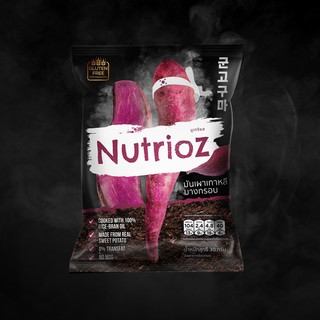 มันเผาเกาหลีทอดอบกรอบ ตรานูเทรียส - NUTRIOZ Smoke Roasted Sweet Potato Chips