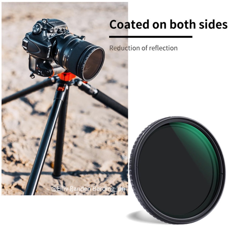 K&F Nano-X Filter ND32-ND512 Variable ND High-end รับประกันศูนย์ไทย 2 ปี