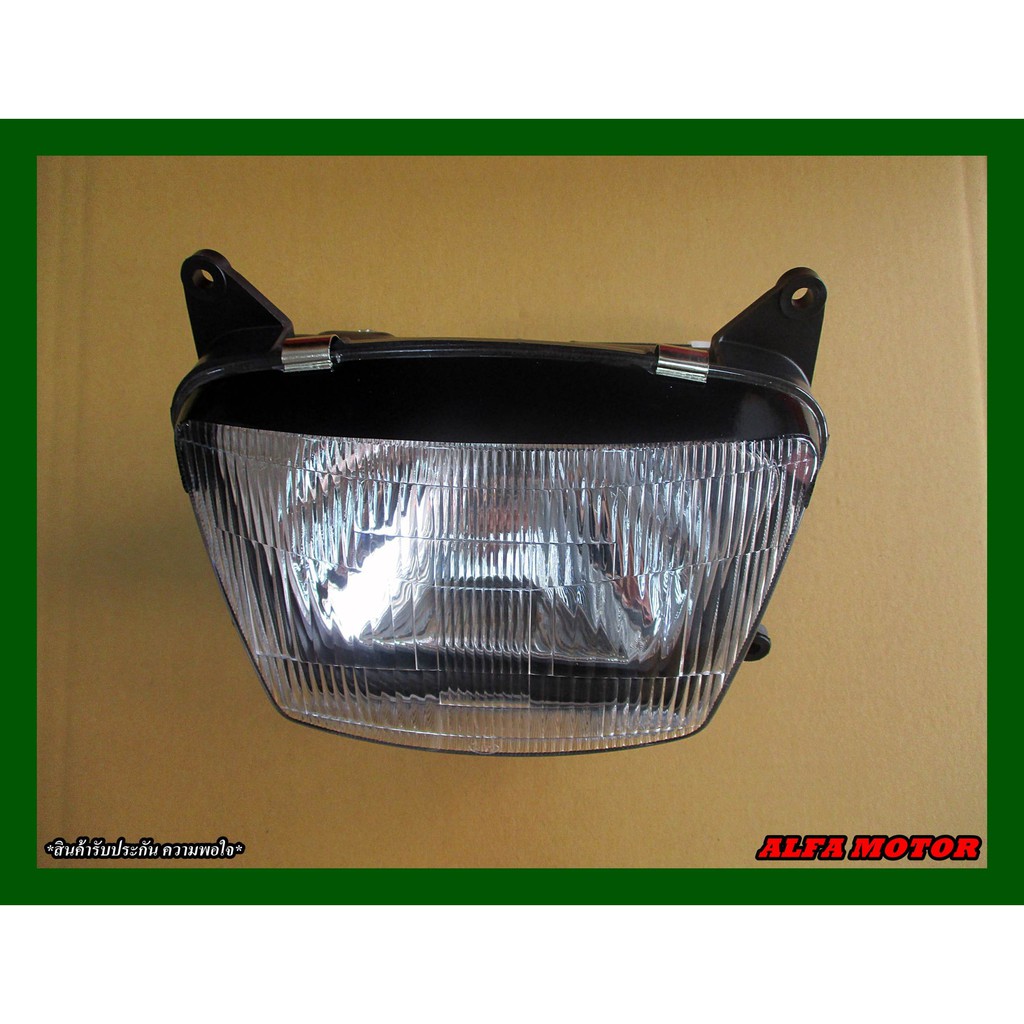 HEADLIGHT HEADLAMP SET Fit For KAWASAKI KR150 // ไฟหน้า จานฉาย บอดี้สีดำ