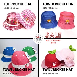 หมวกบักเก็ต สำหรับเด็กเล็ก VIP BUCKET HAT FOR KIDS