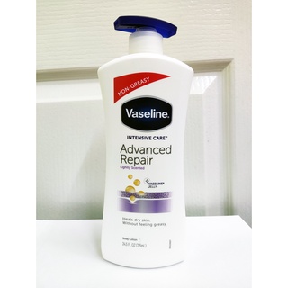 ✅ Vaseline Intensive Care Advanced Repair Lightly Scented Body Lotion 725ml โลชั่นบำรุงผิว มีกลิ่นหอมอ่อนๆ